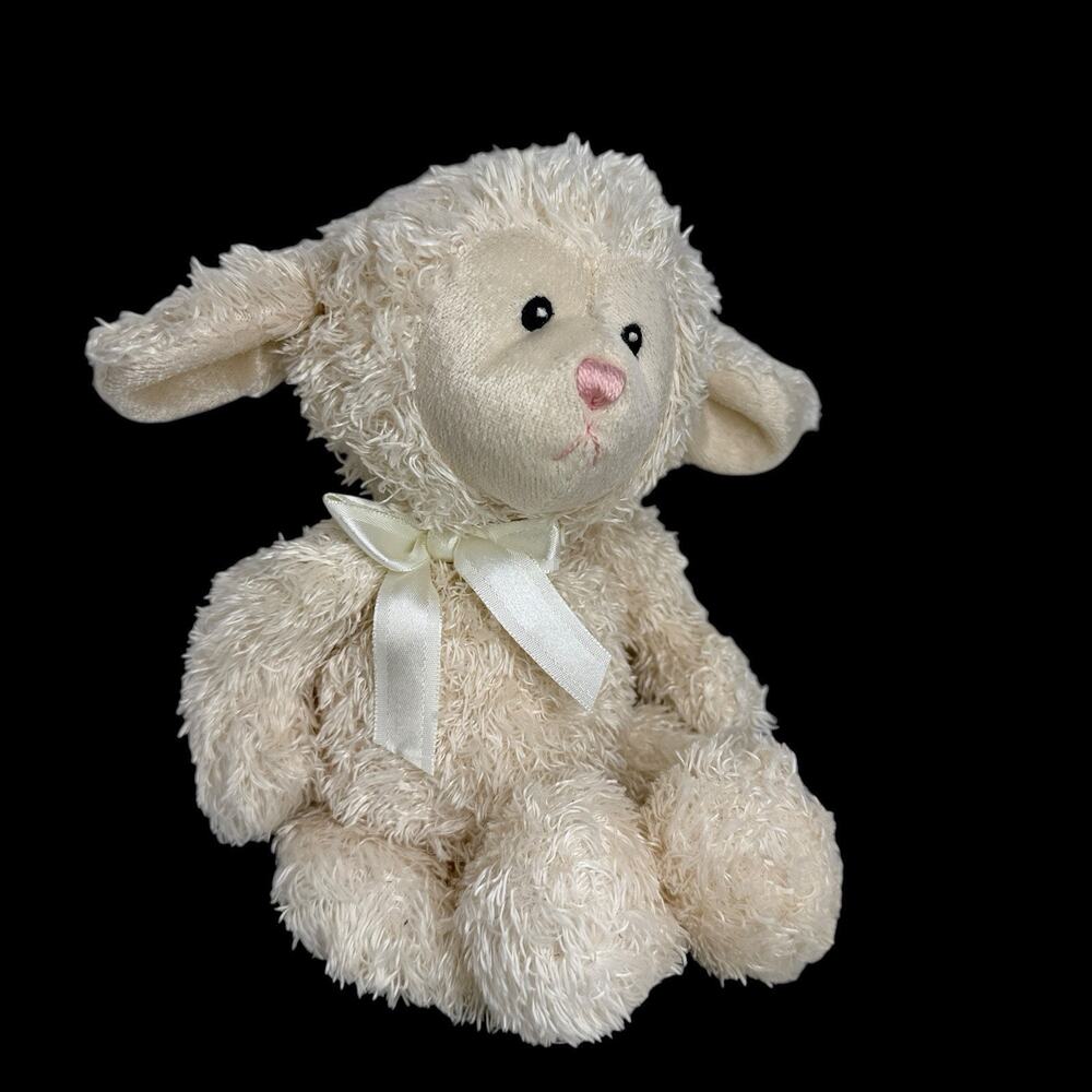 Baby Gund Fluffles Lamb Plush White Stuffed Animal 10 in Soft Toy 5843